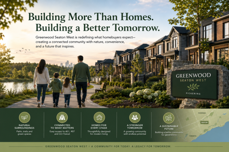 How Greenwood Seaton West Is Changing Homebuyer Expectations in Pickering
